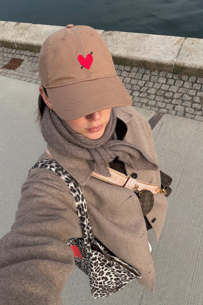 Cap Heart in Safari Anita Hass