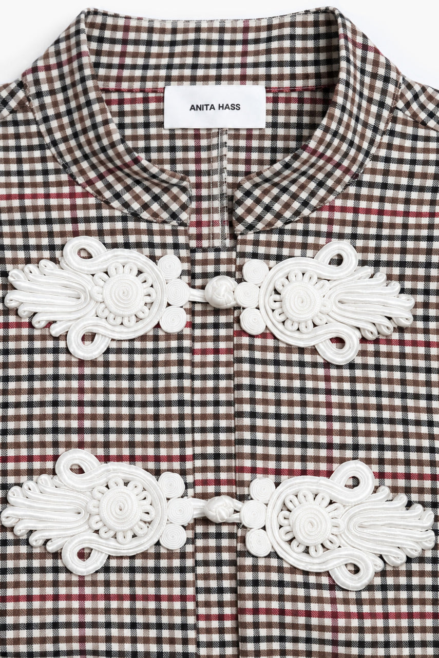 Bluse Caroline in Schwarz/Weiß/Rot Anita Hass