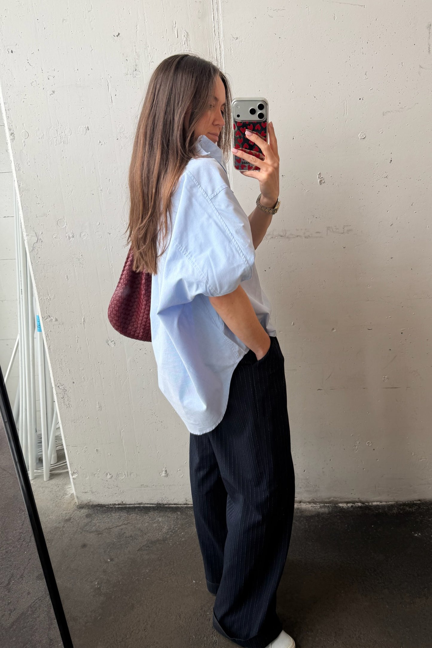 Bluse Dew in Blau Anita Hass