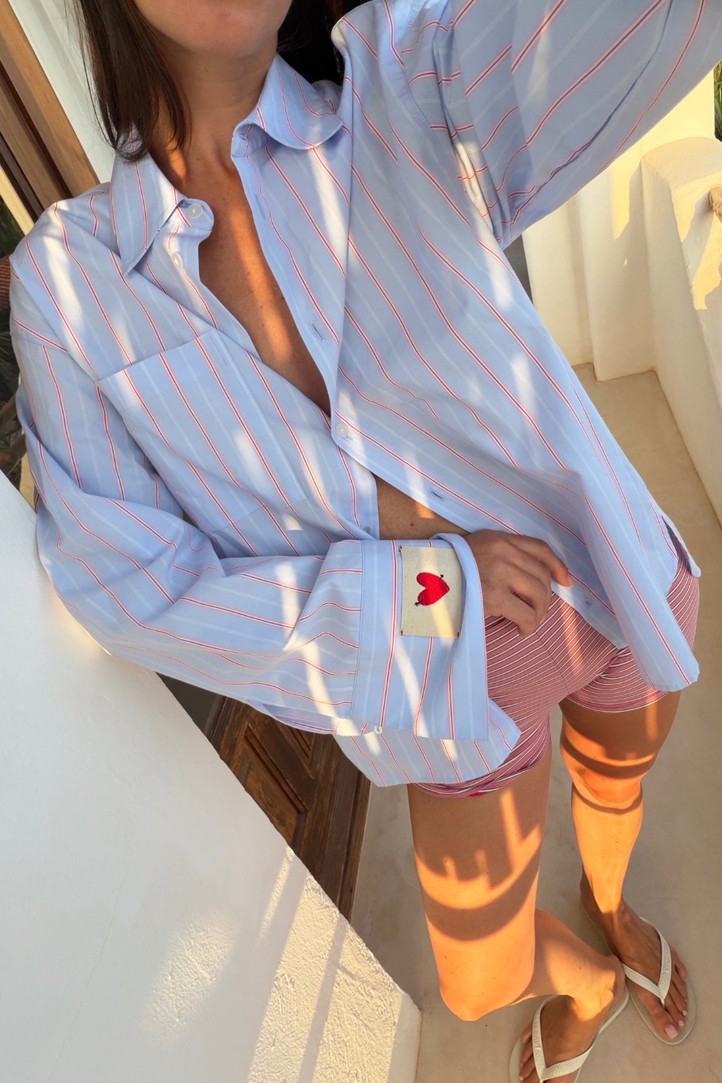 Set di camicette “Good Energy” in rosa/blu