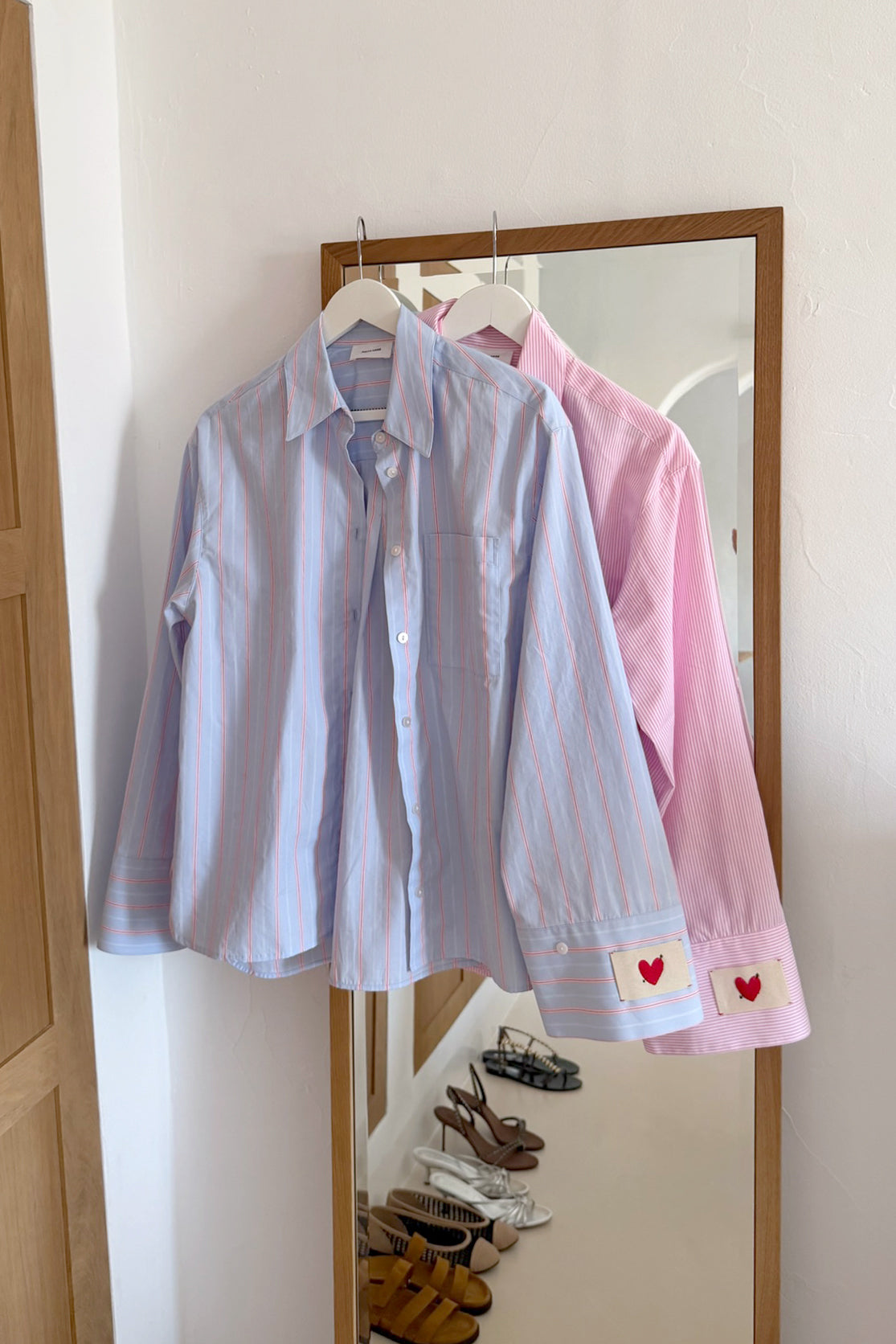 Bluse Good Energy in Blau/Rosa Anita Hass