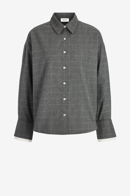 Bluse Klara in Grau Anita Hass