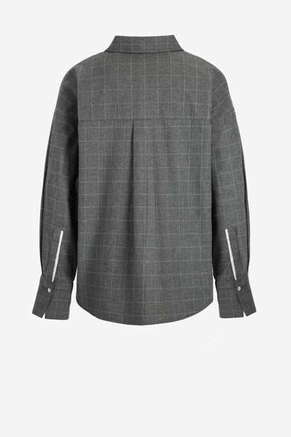 Blouse Klara in Grey