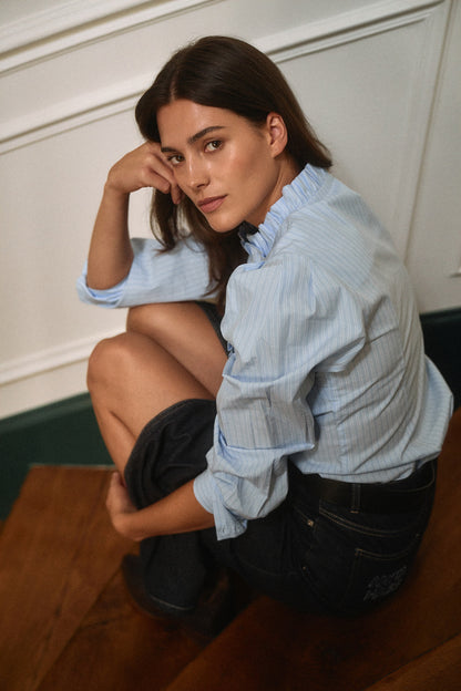 Bluse Lenora in Hellblau Anita Hass