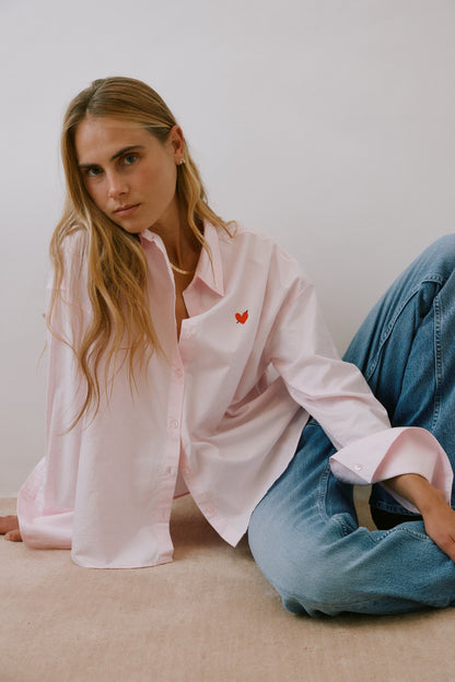 Bluse Oxford in Rosa Anita Hass