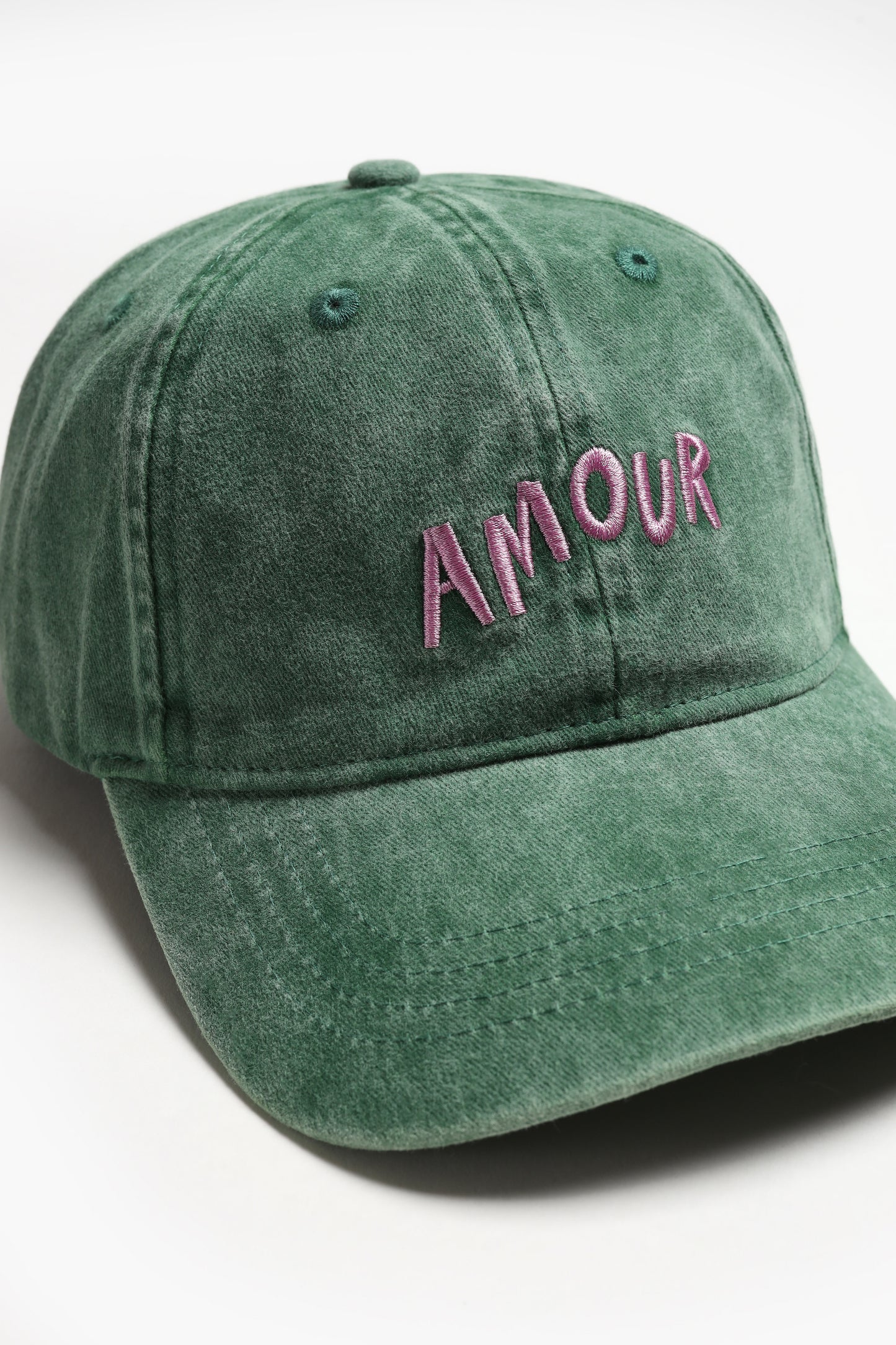 Cap Amour in Washed Green by Anita Hass - Anita Hass