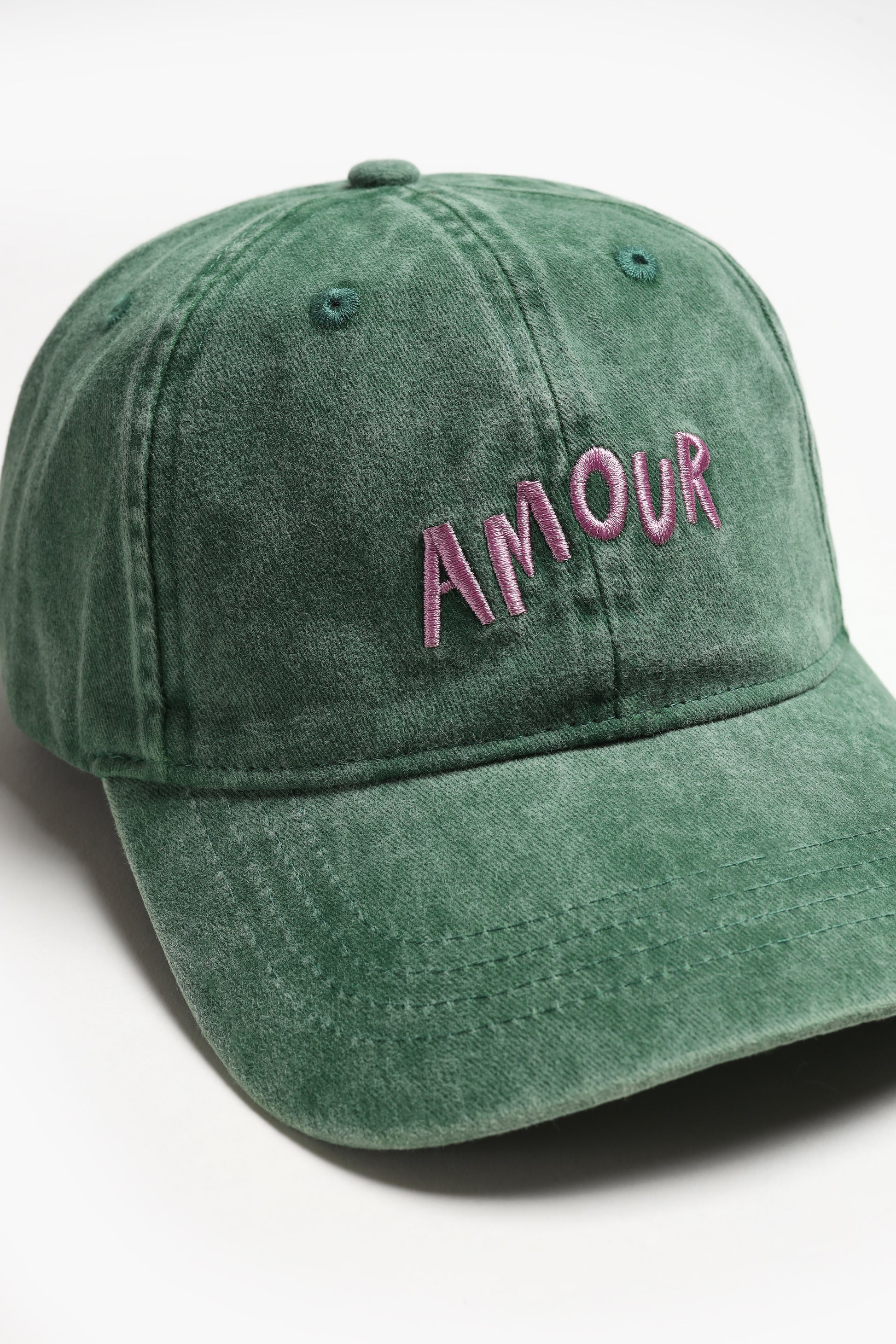 Cap Amour in Washed Green by Anita Hass - Anita Hass
