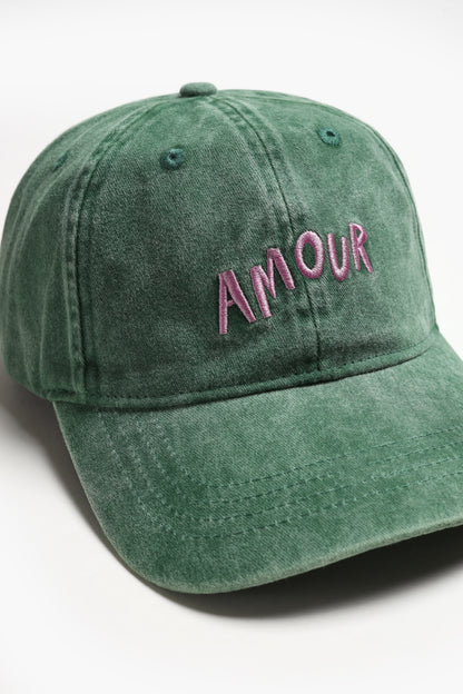 Cap Amour in Washed Green by Anita Hass - Anita Hass