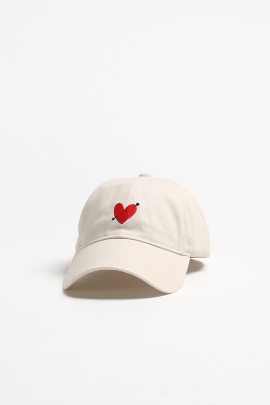 Cap 'Heart' in Beige Anita Hass