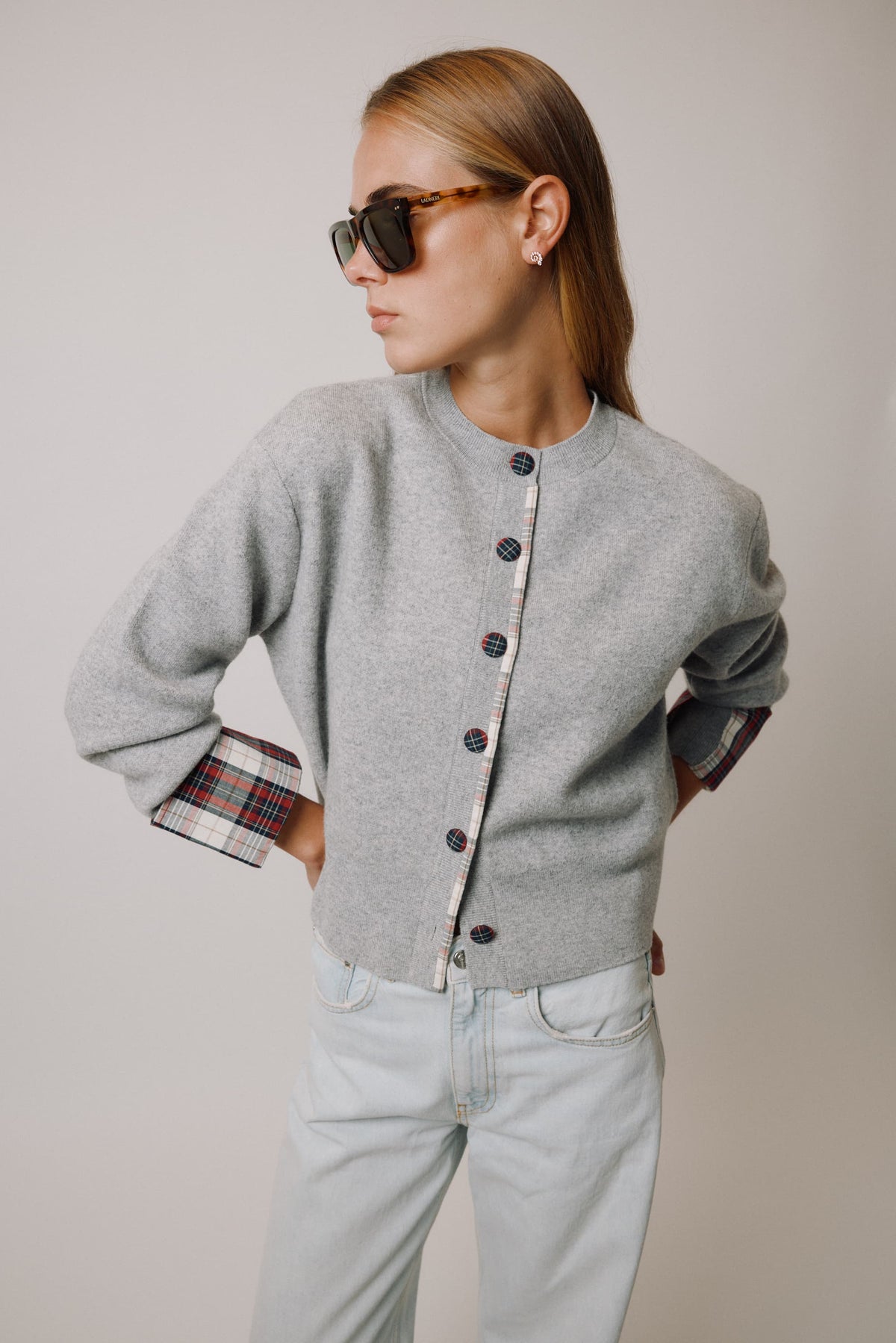 Cardigan Mae in Grau Anita Hass