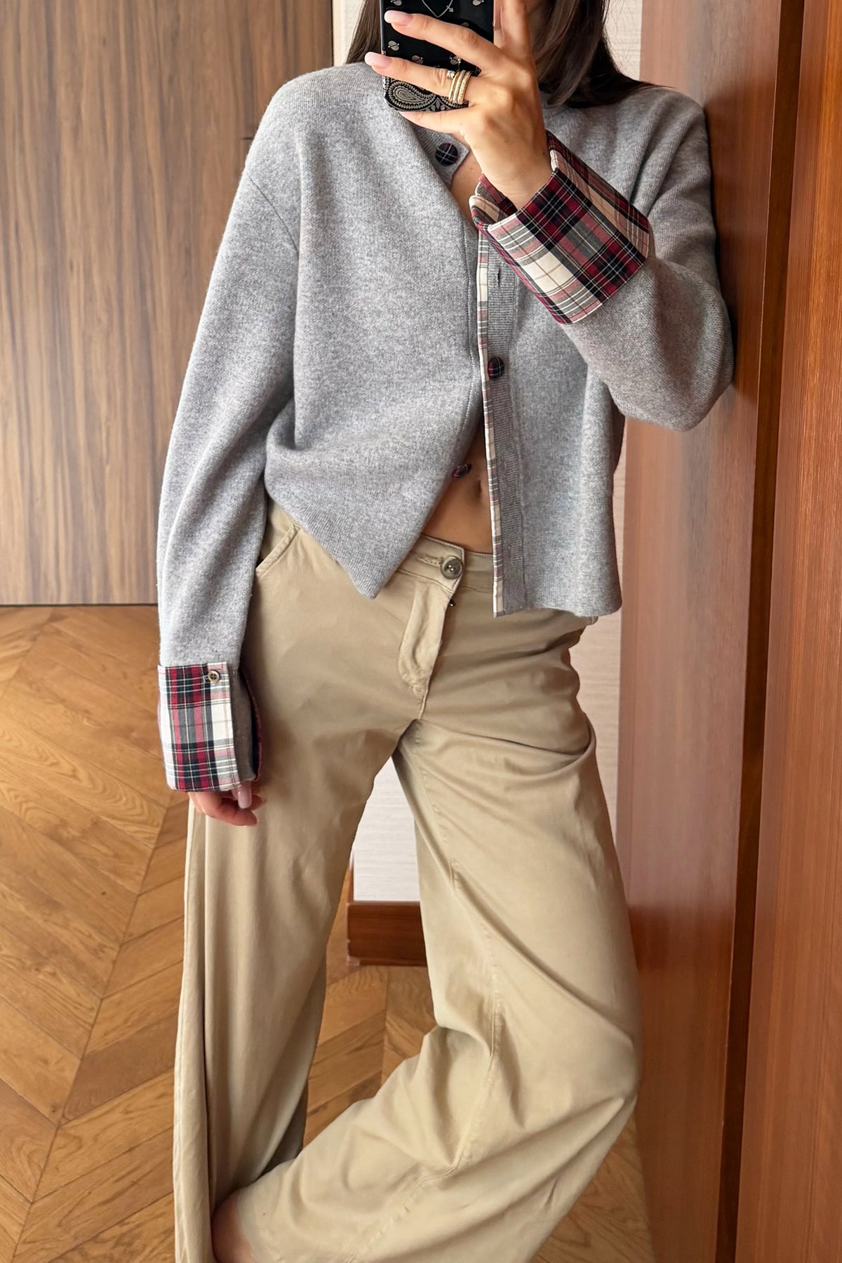 Cardigan Mae in Grau Anita Hass