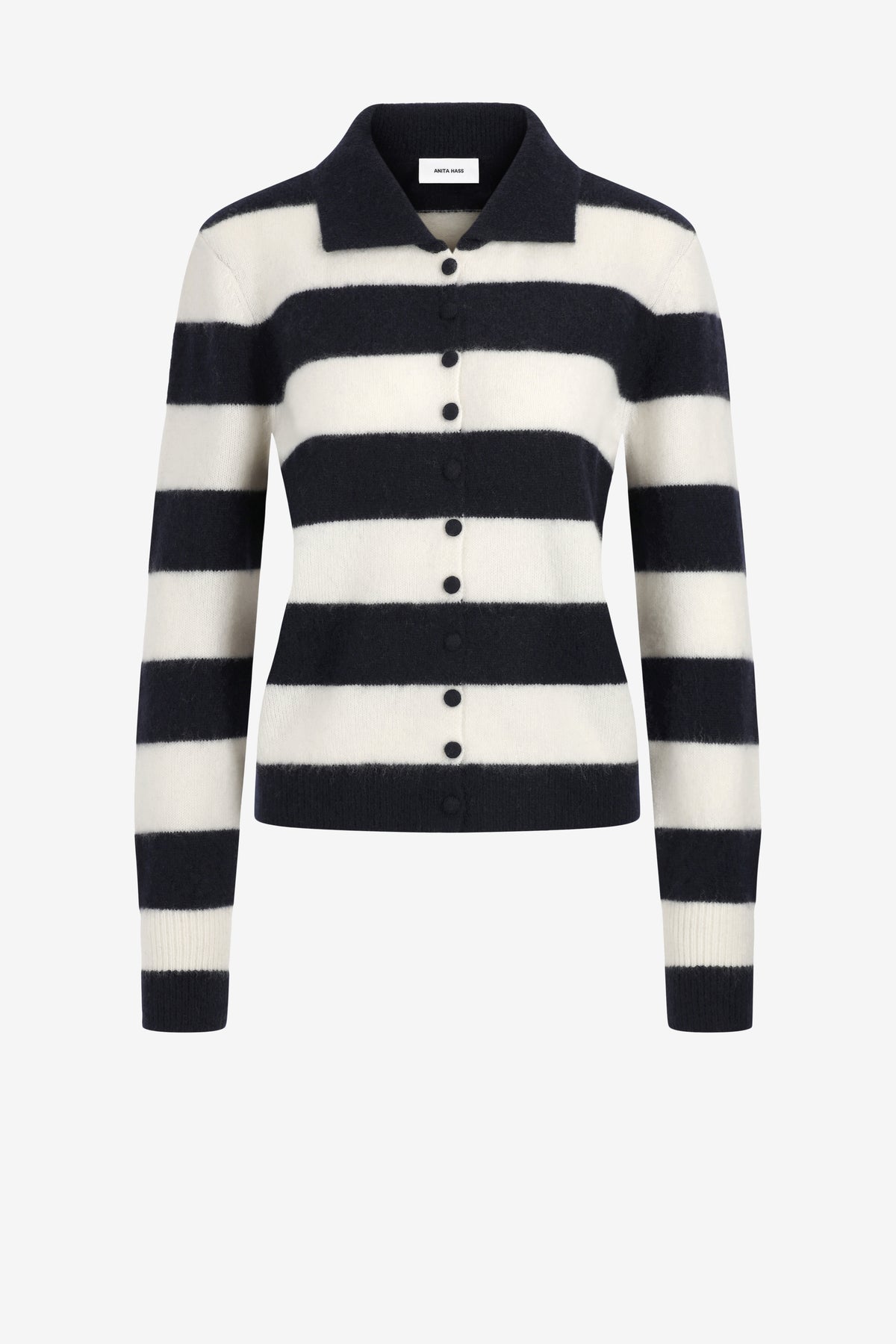 Cardigan Minnie in Navy/Weiß Anita Hass