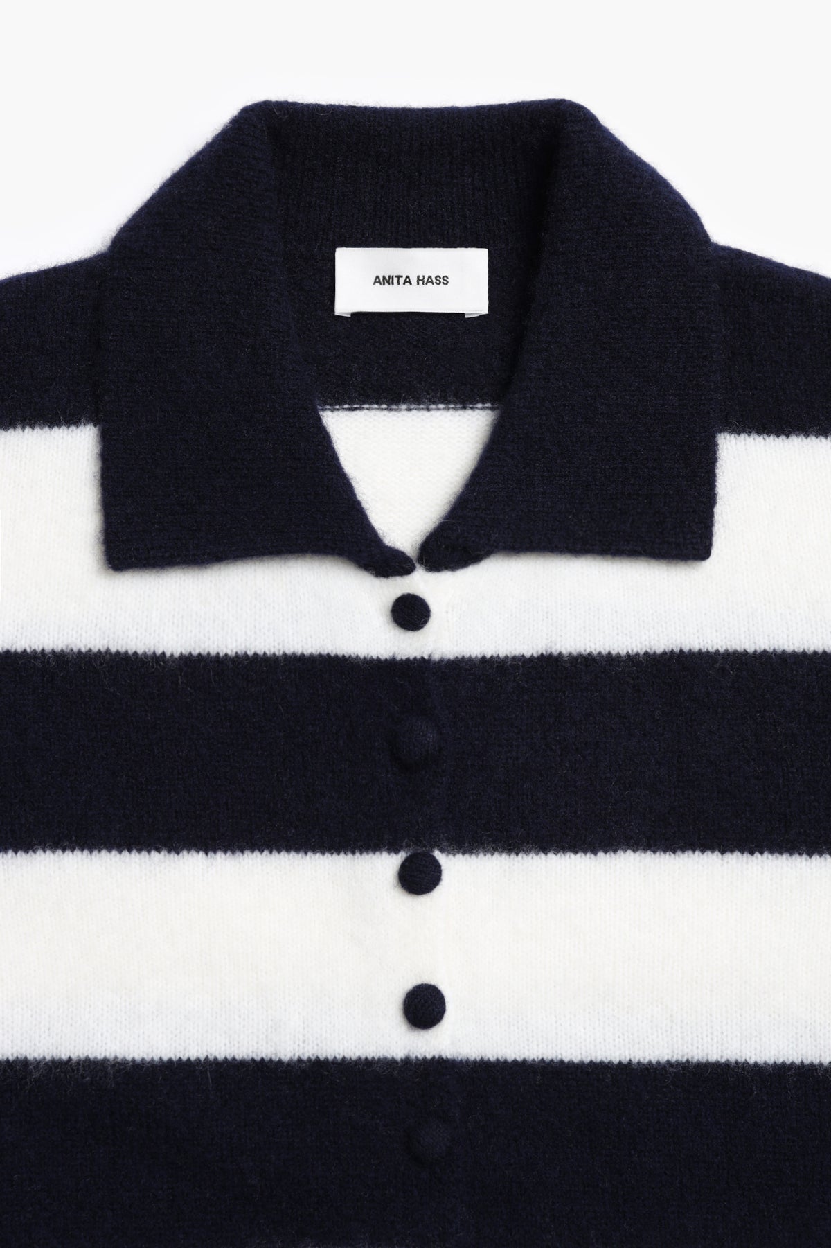Cardigan Minnie in Navy/Weiß Anita Hass