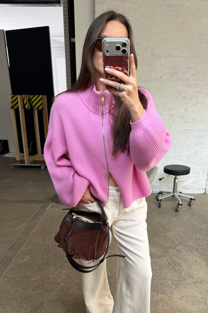 Cardigan Sea Breeze in Pink Anita Hass