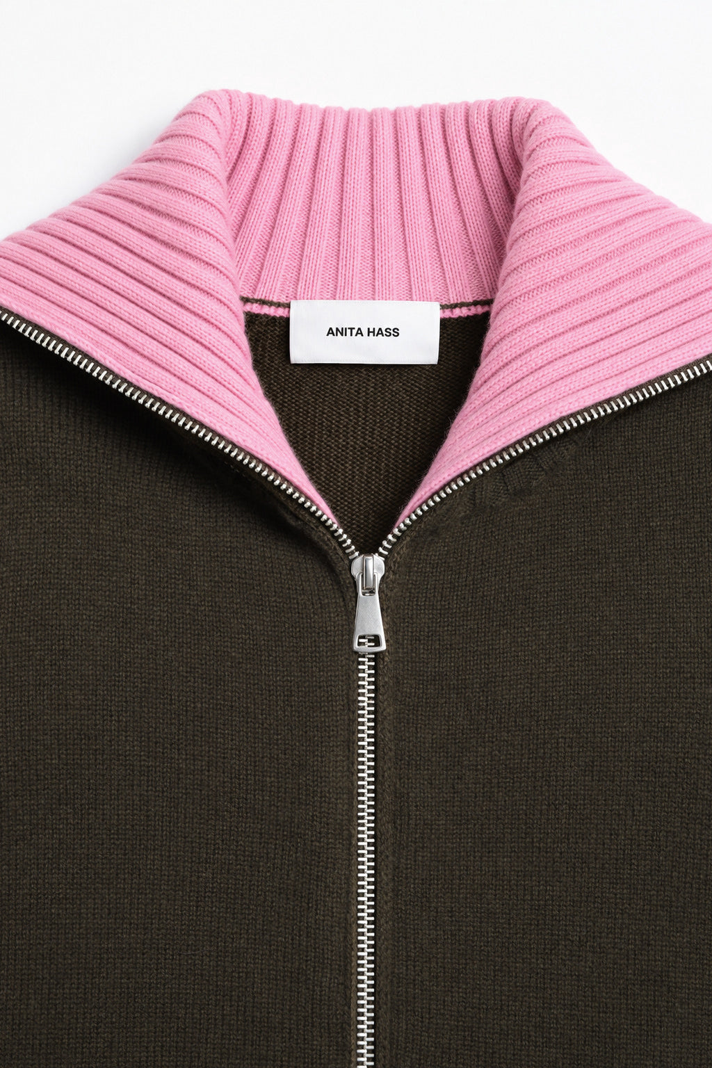 Cardigan Selma in Military/Candy