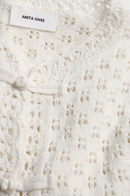 Cárdigan «Soft Girl» en color marfil — Anita Hass - Anita Hass