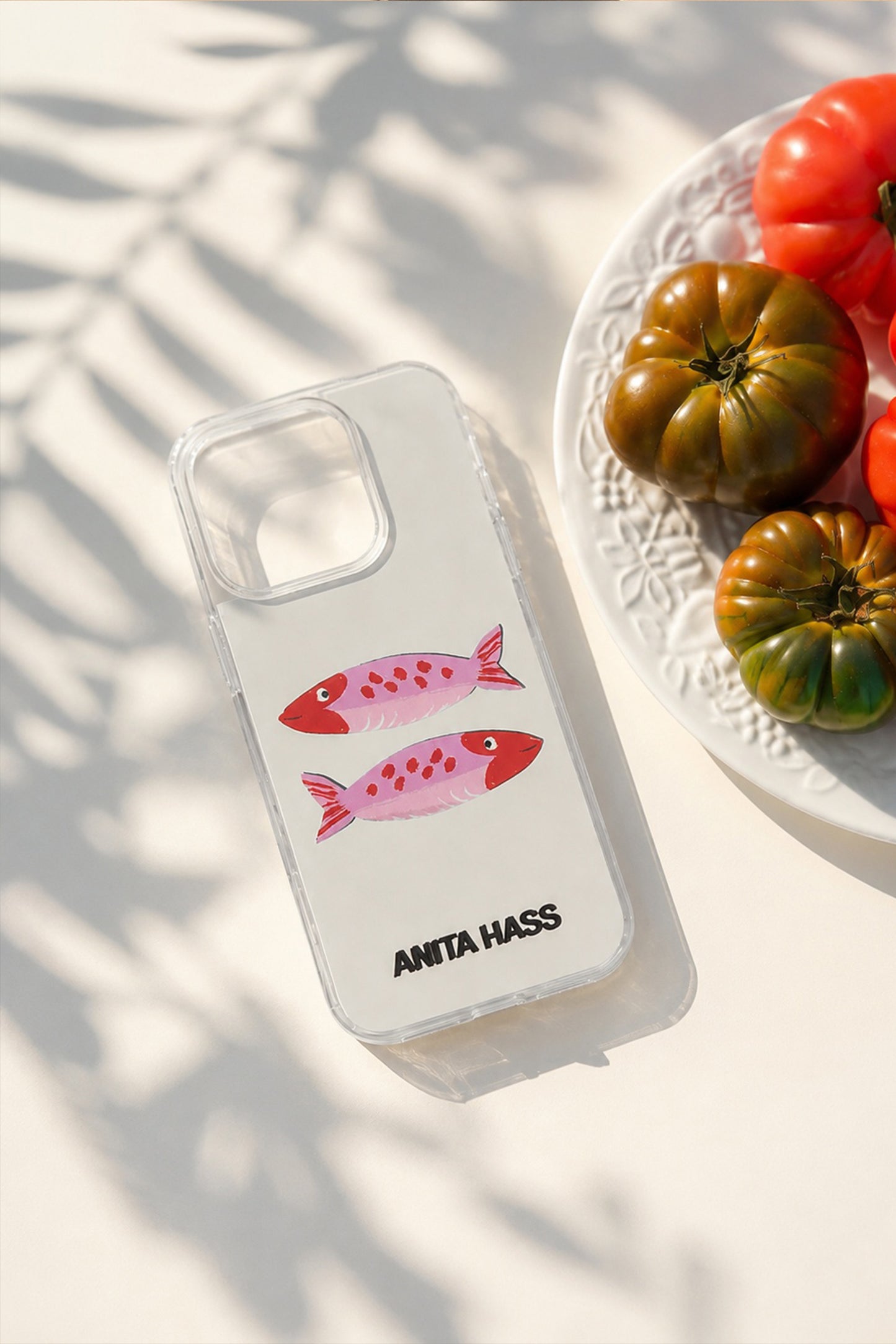 Handyhülle Fish in Pink/Mirror Anita Hass