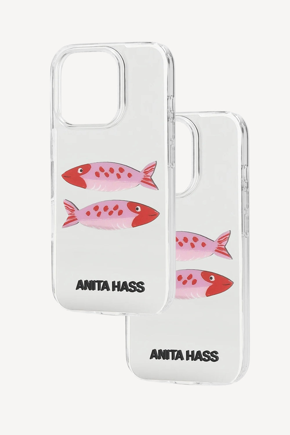 Handyhüllen Set Fish in Pink/Mirror