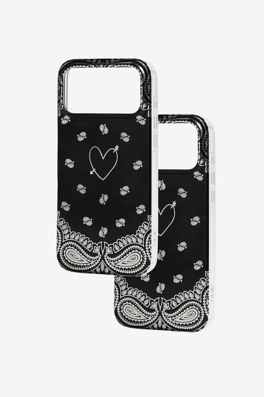 Handyhüllen Set Paisley in Schwarz Anita Hass