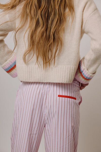 Hose Daydream in Rosa/Rot Anita Hass