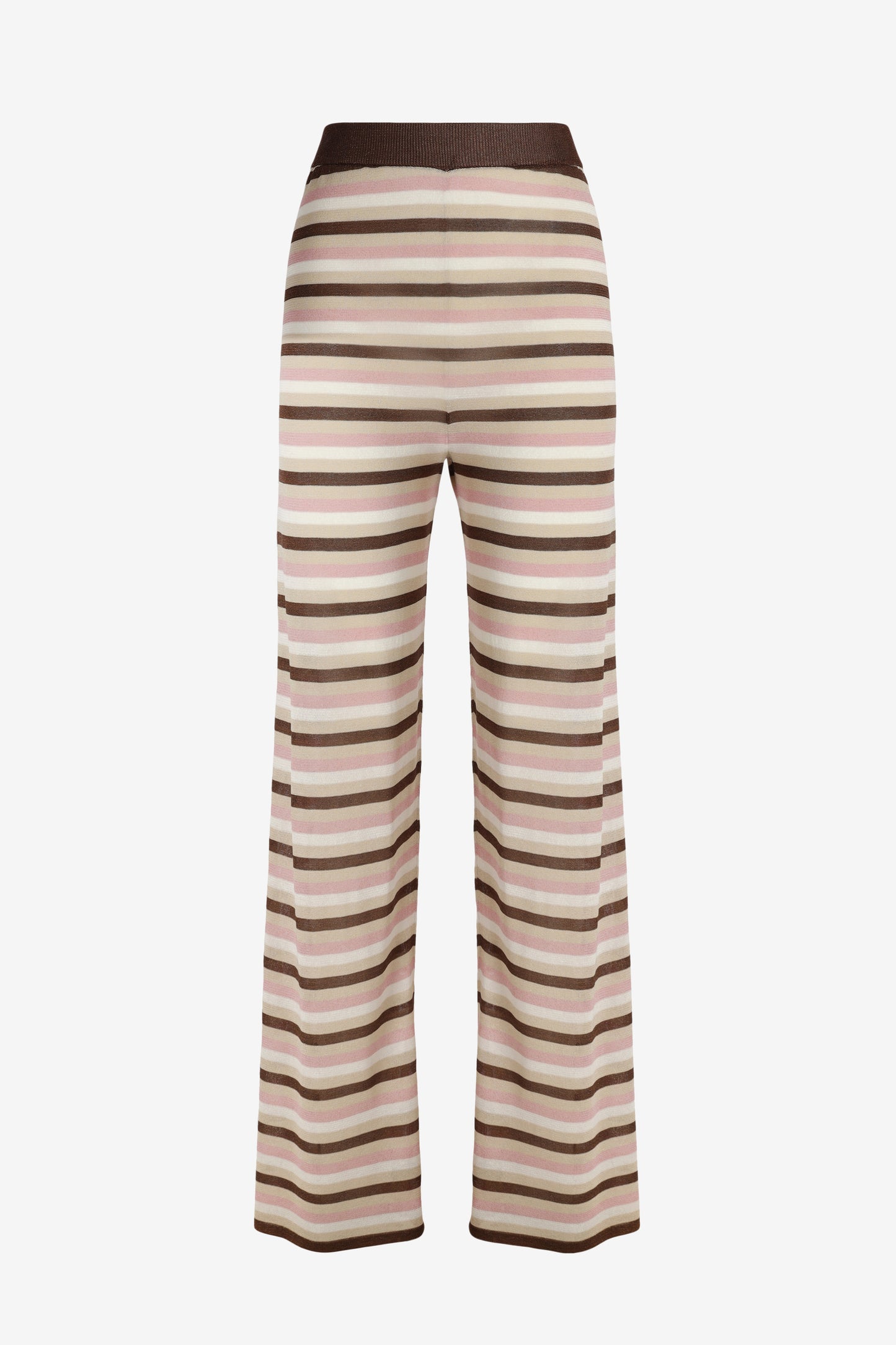 Sunset Glow Pants in Striped Lurex by Anita Hass - Anita Hass