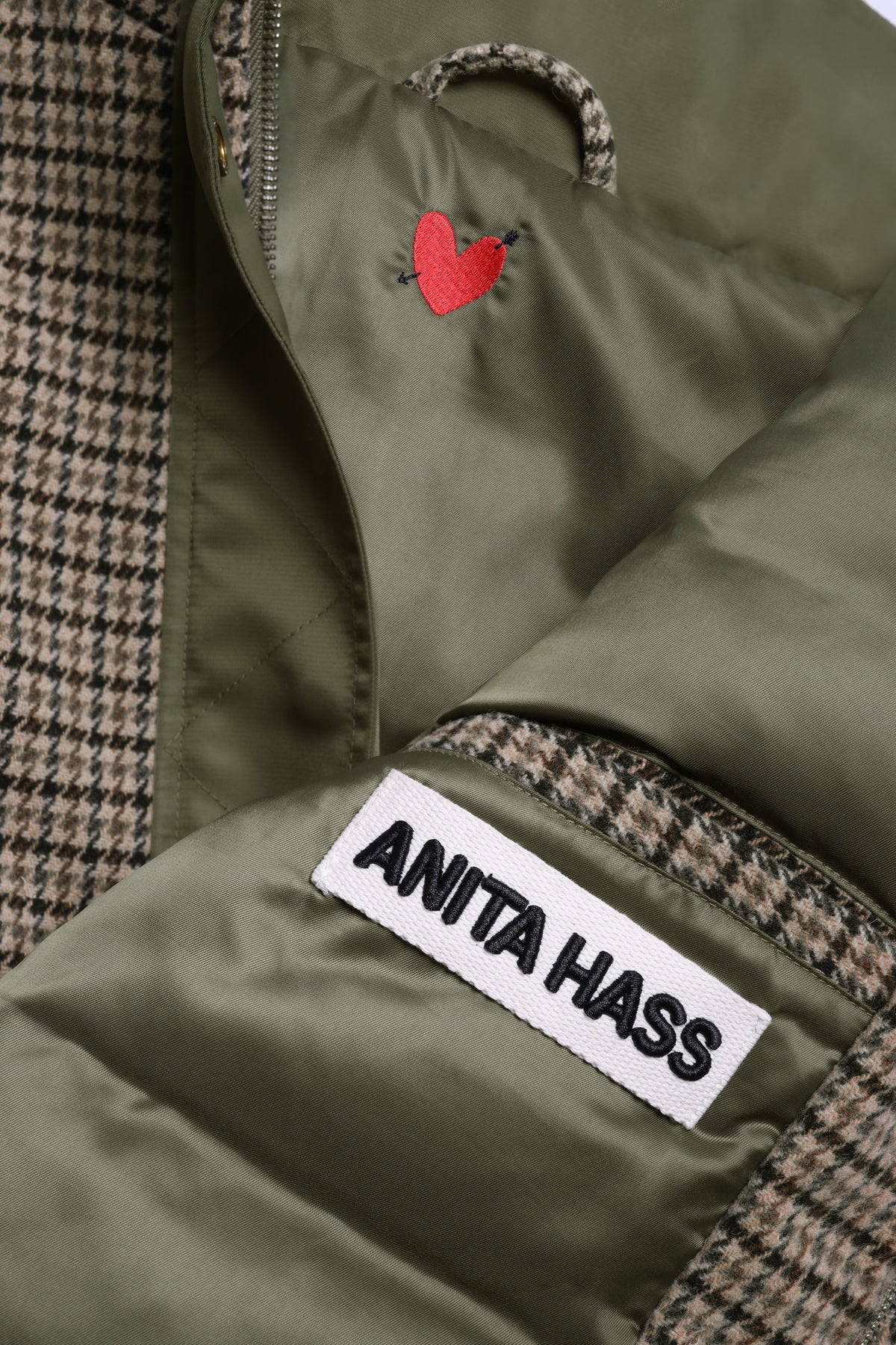 Jacke Deliah in Grau/Schwarz Anita Hass