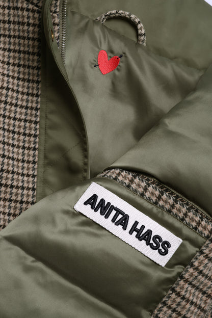 Jacke Deliah in Grau/Schwarz Anita Hass
