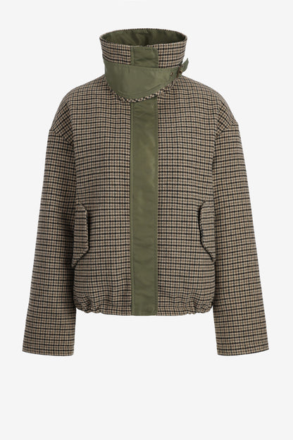 Jacket Deliah in Grey/Black