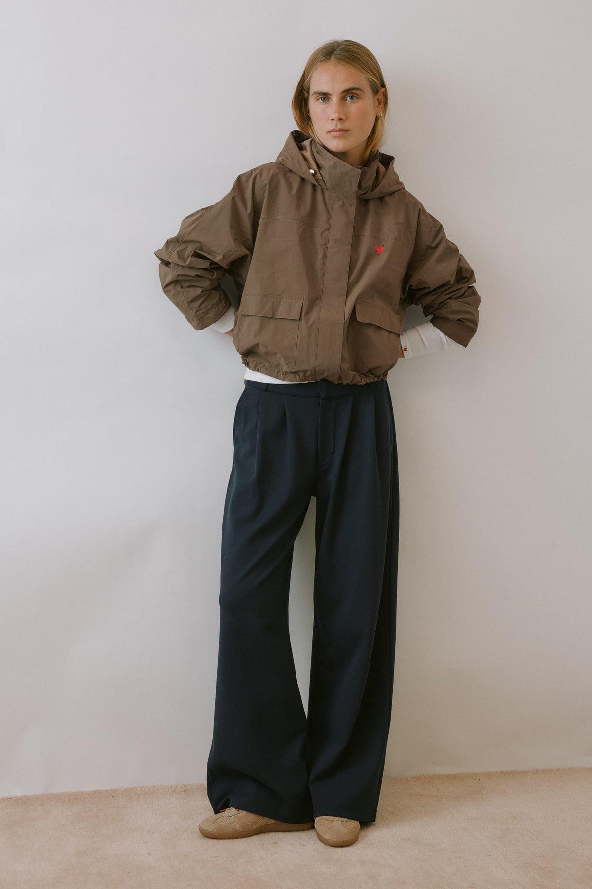 Jacke Horizon in Braun Anita Hass
