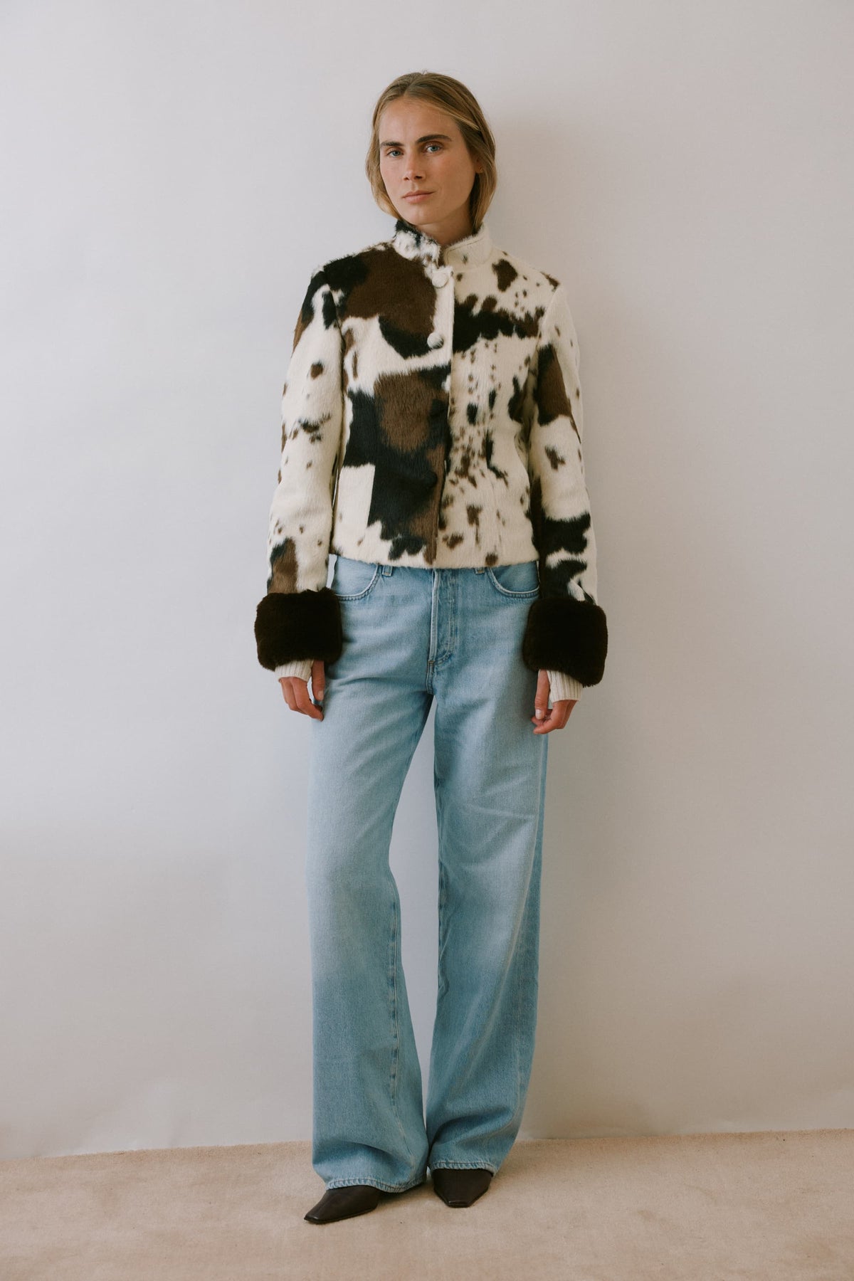 Jacke Quincy in Cow Anita Hass