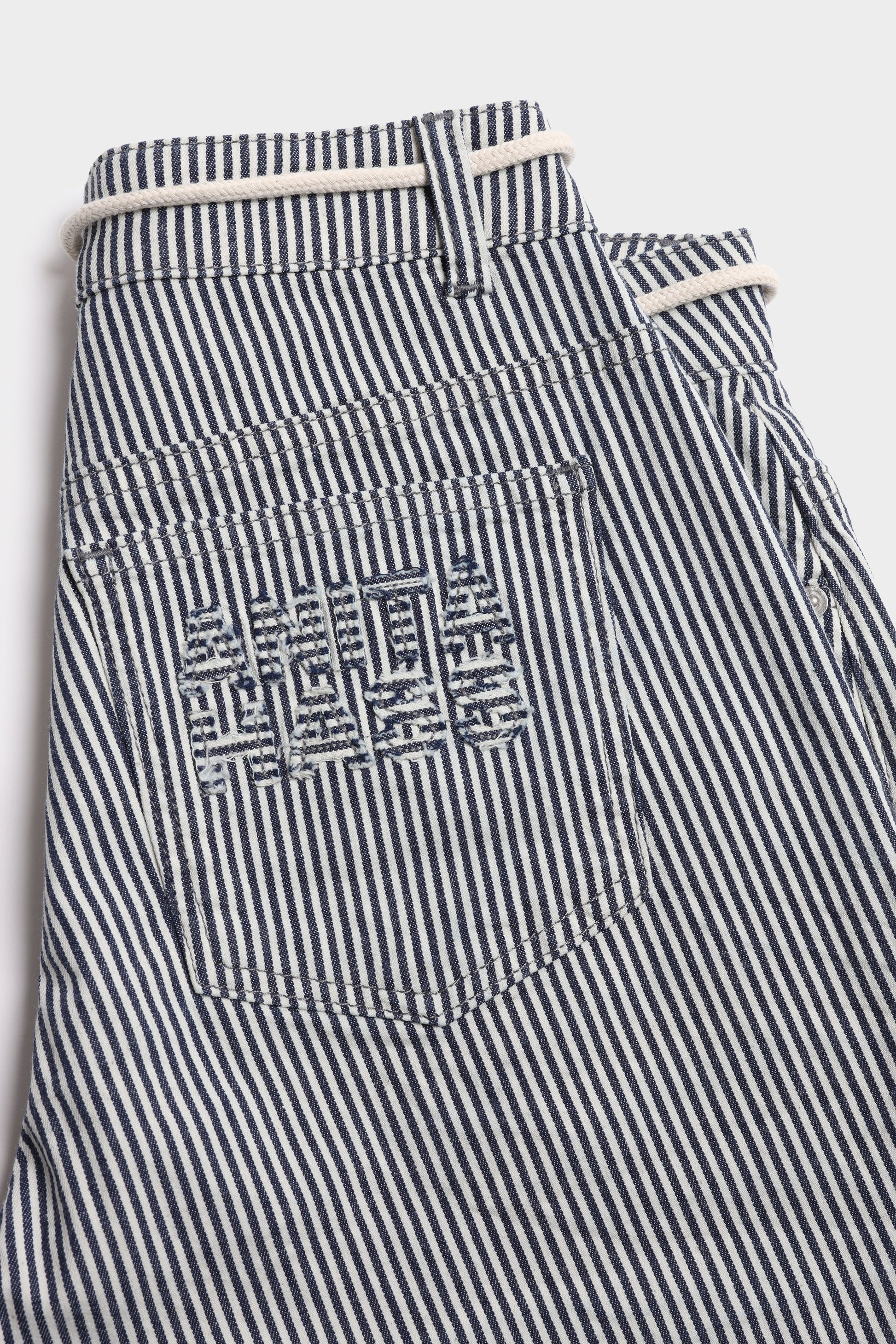 The Barrel Jeans in Blue/White by Anita Hass - Anita Hass