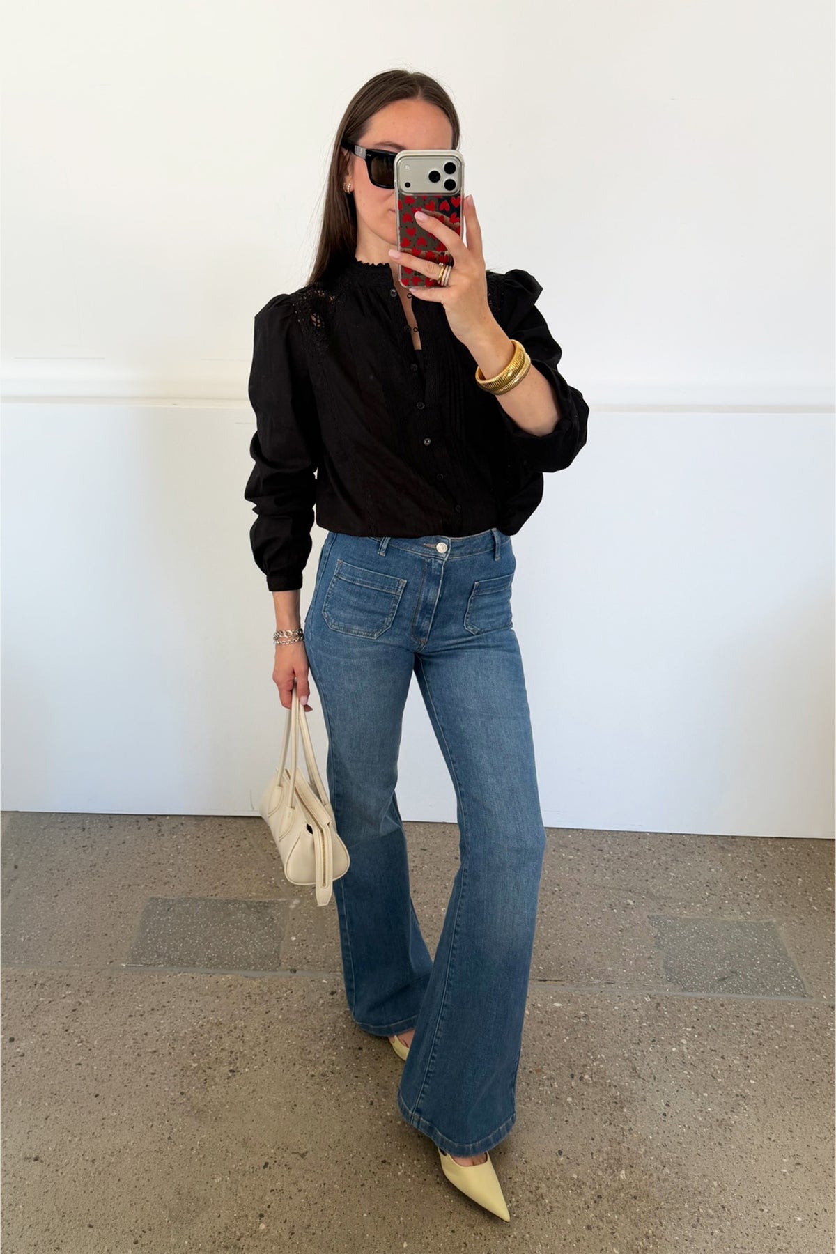 Jeans The Bootcut in Mid Blue Anita Hass
