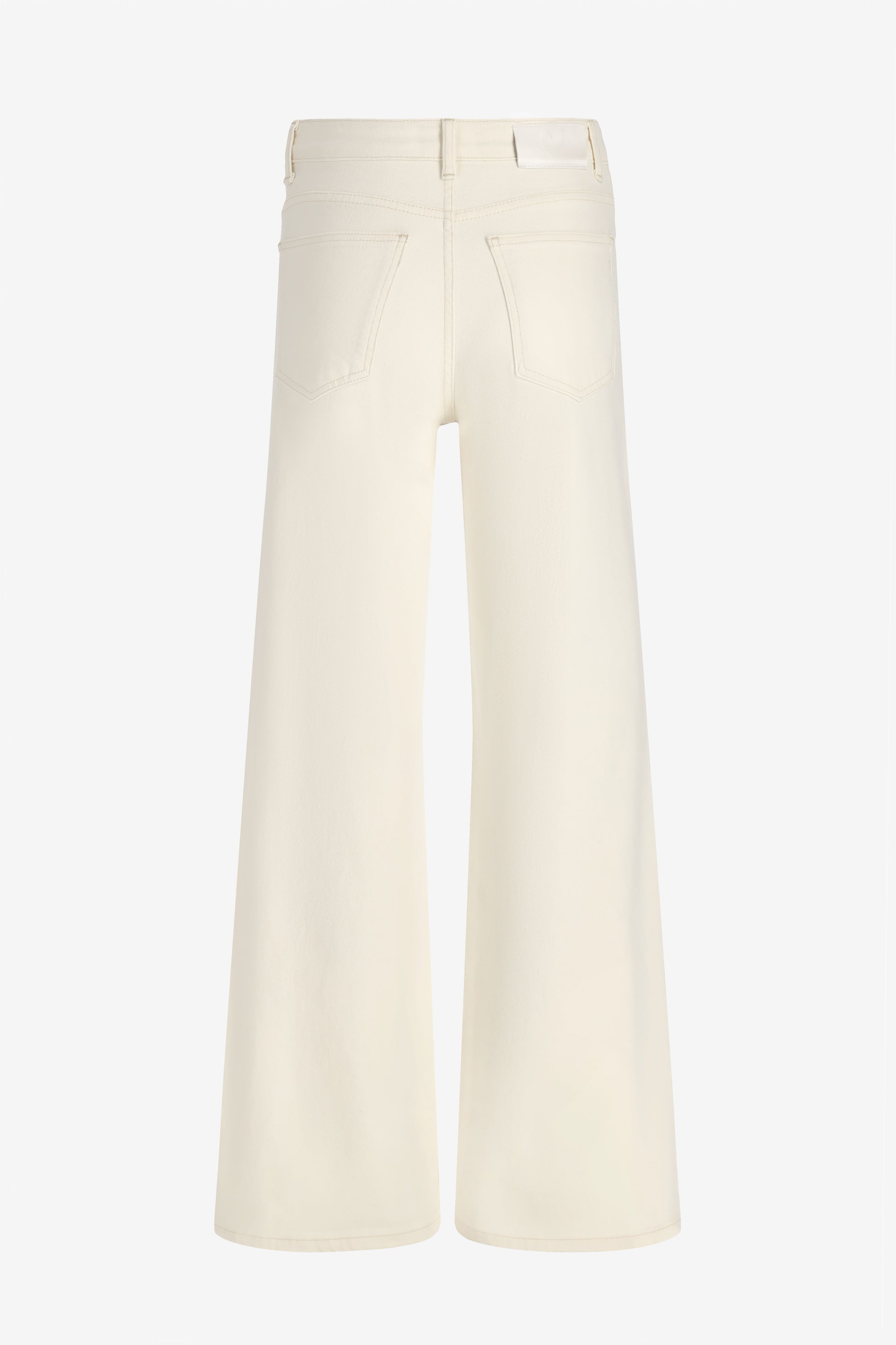 "The Wide Leg" Jeans in Ecru by Anita Hass - Anita Hass