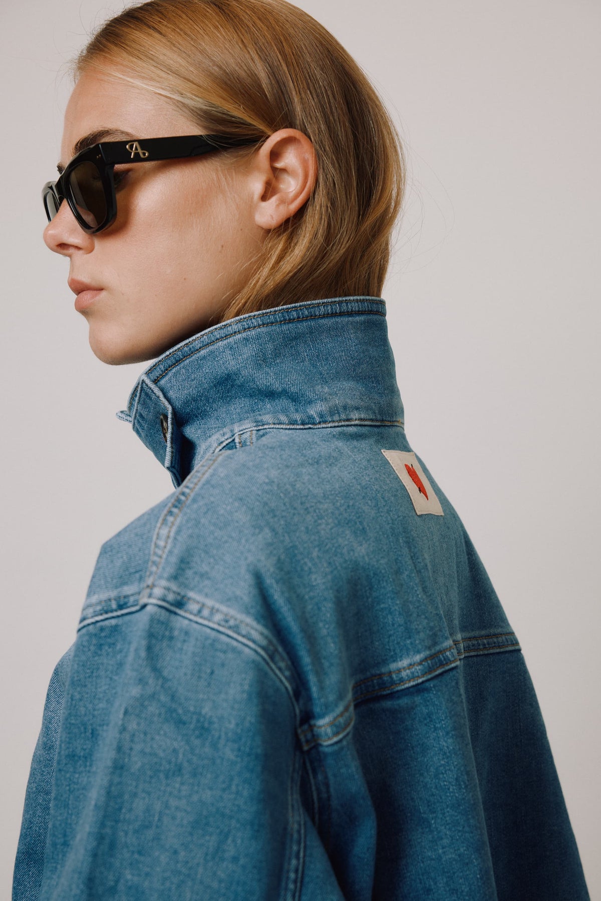 Jeansjacke The Everyday in Mid Blue Anita Hass