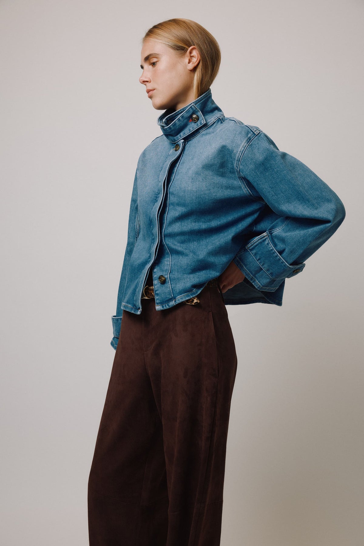 Jeansjacke The Everyday in Mid Blue Anita Hass