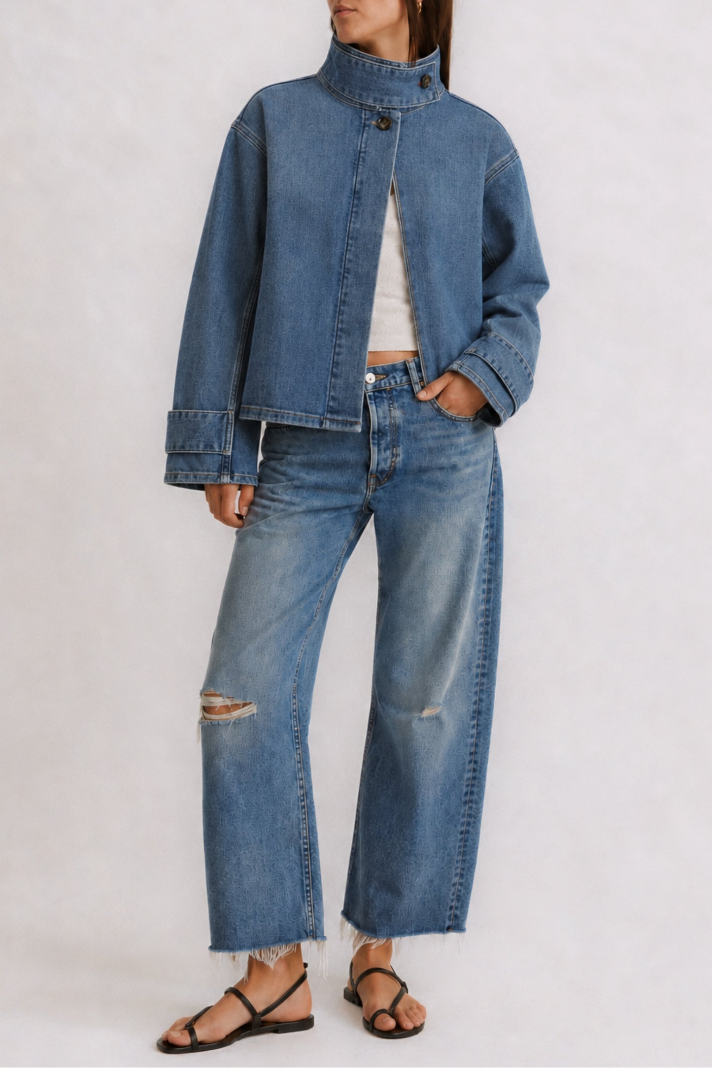 Jeansjacke The Everyday in Mid Blue Anita Hass
