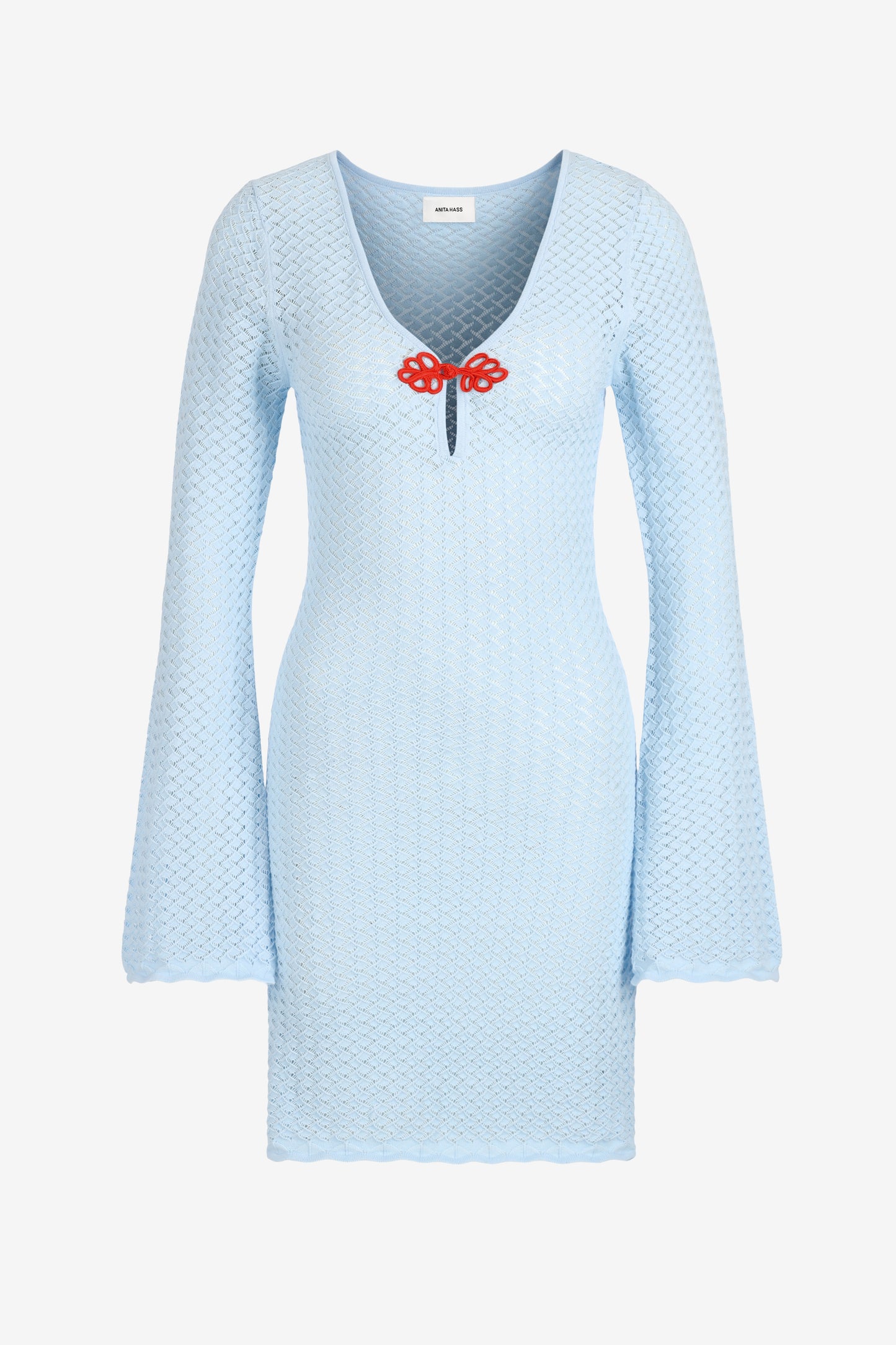"Beach Flirt" Dress in Light Blue by Anita Hass - Anita Hass