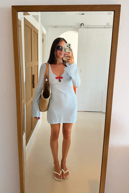 Kleid Beach Flirt in Hellblau Anita Hass