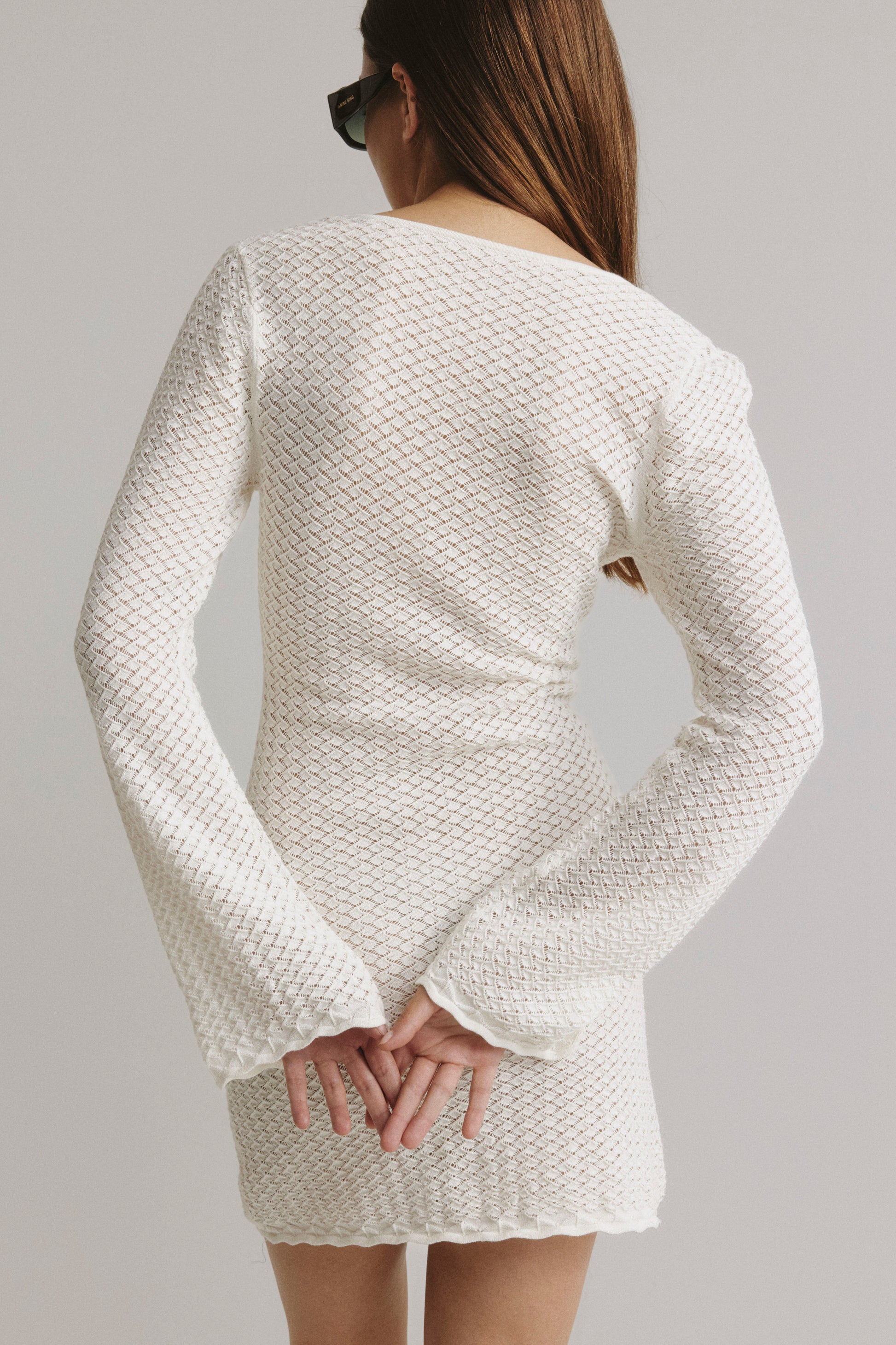 "Beach Flirt" Dress in Ivory by Anita Hass - Anita Hass