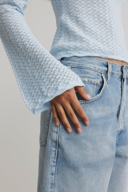 Longsleeve Beach Flirt in Hellblau Anita Hass
