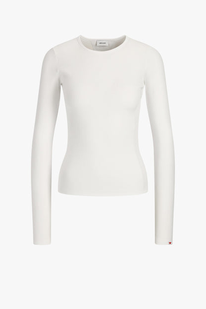 "Splash" Long-Sleeve Shirt in White by Anita Hass - Anita Hass