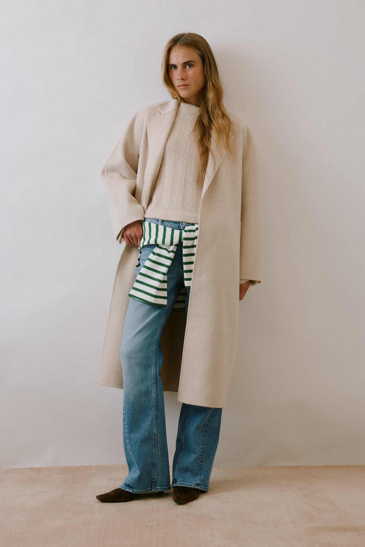 Mantel Corinne in Beige Anita Hass