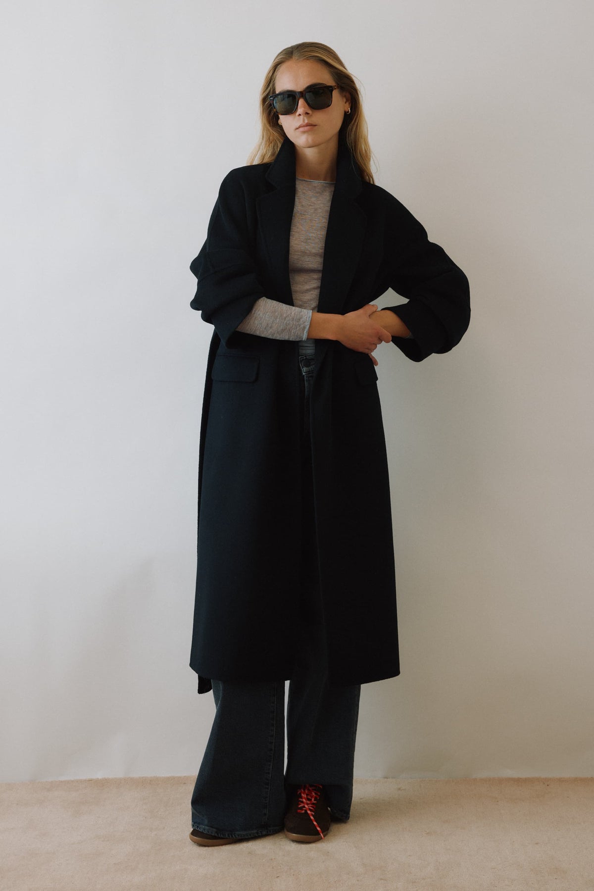 Mantel Corinne in Schwarz Anita Hass