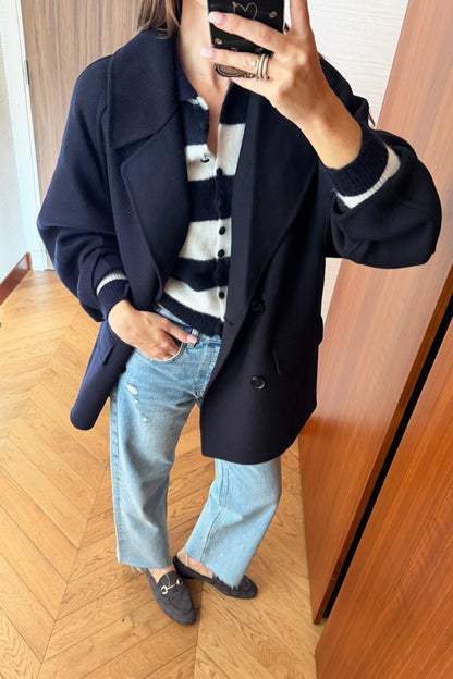 Mantel Stevie in Navy Anita Hass