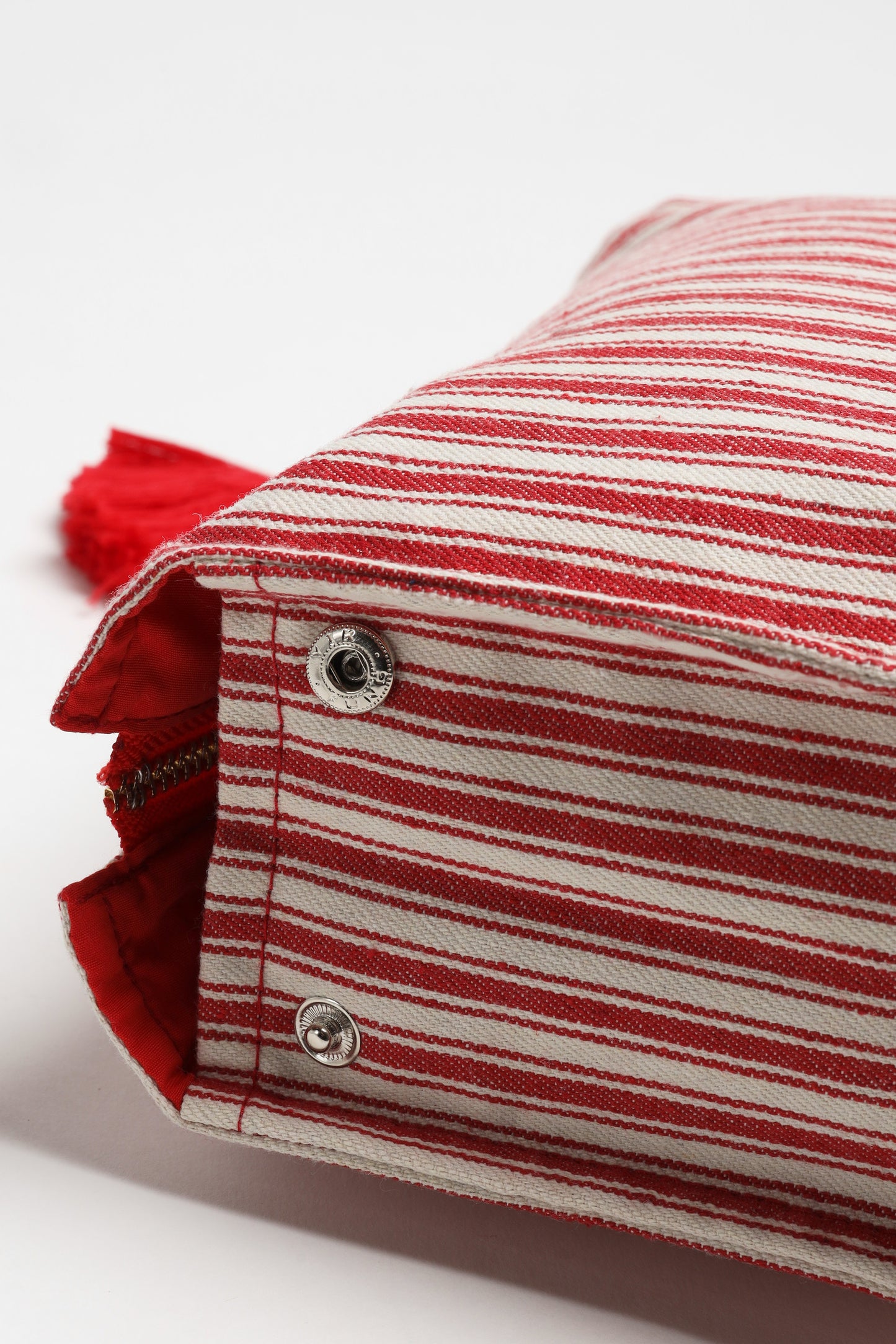 Pouch Treasure in Red/White by Anita Hass - Anita Hass