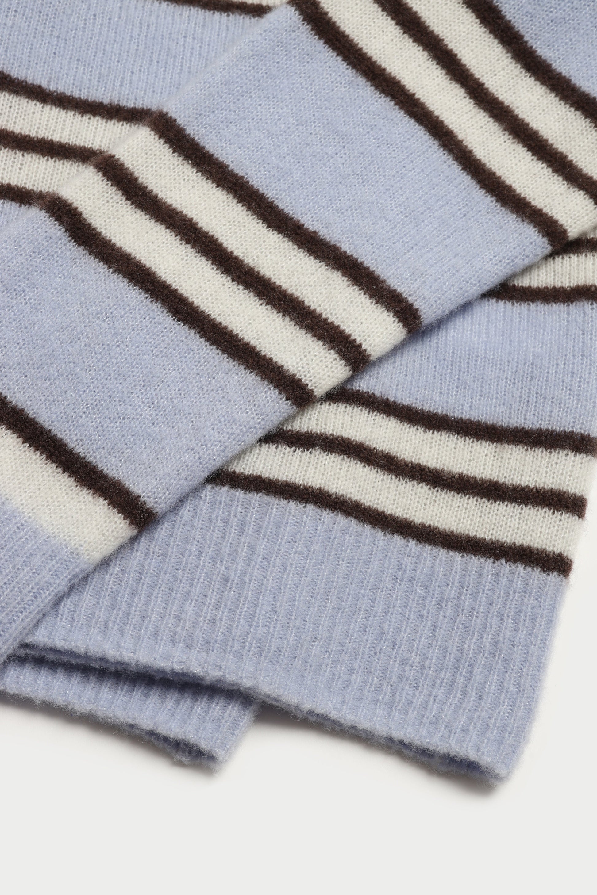 "The Softest" Sweater in Blue/Brown by Anita Hass - Anita Hass