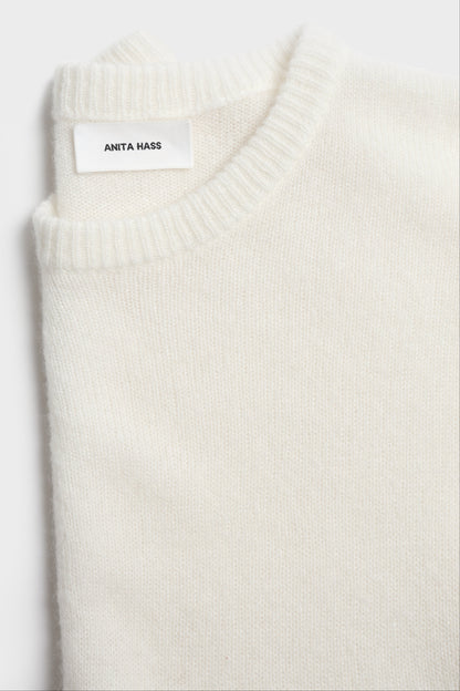 "The Softest" Sweater in Ivory by Anita Hass - Anita Hass