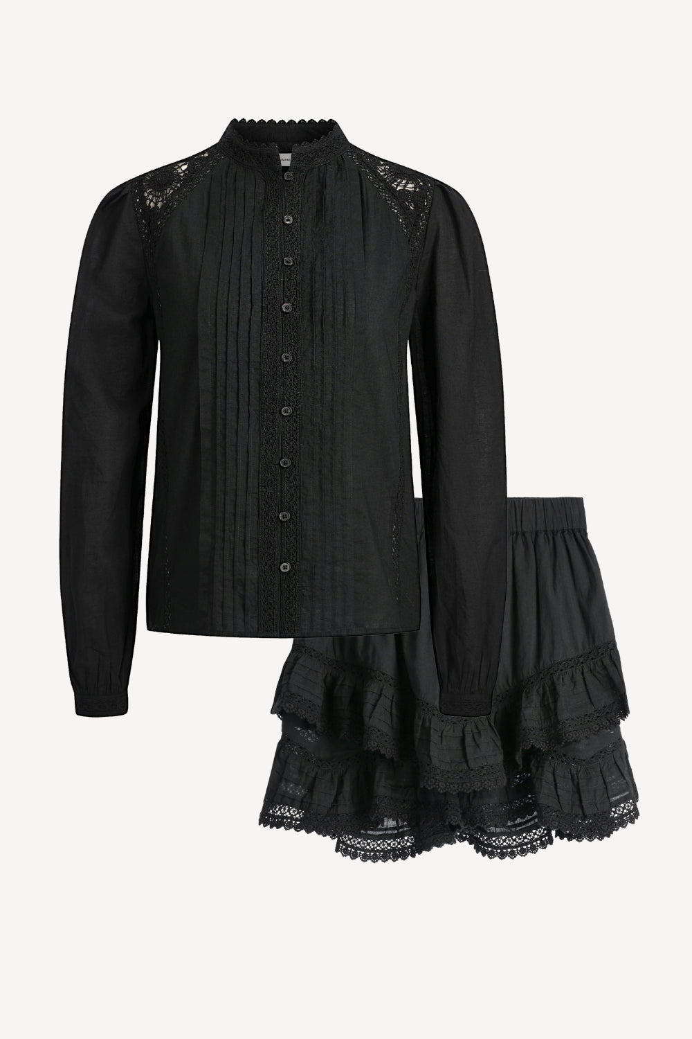 Romance Set in Schwarz