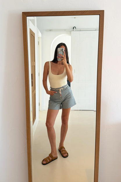 Sandal 'Heart' in Cognac