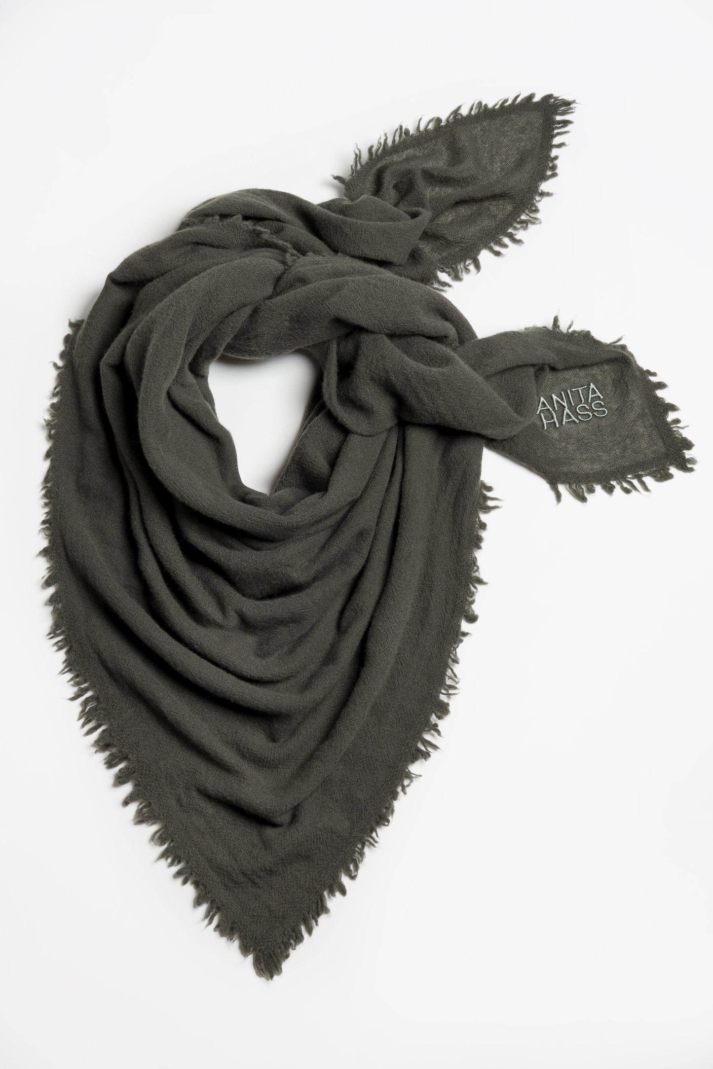 Pippa Scarf in Olive by Anita Hass - Anita Hass